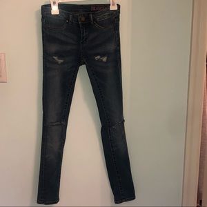 Blank NYC Girls Skinny Blue Jeans